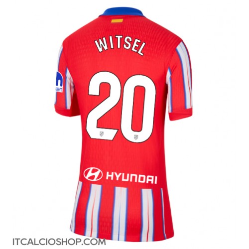 Atletico Madrid Axel Witsel #20 Prima Maglia Femmina 2024-25 Manica Corta